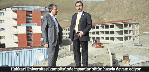 Hakkari Üniversitesi Rektörü Prof. Dr. Ebubekir Ceylan: Mihenk taşıyız